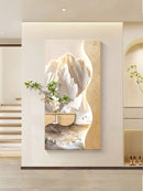Axyaa Sandstone LED Wall Lamps: Modern, Elegant Lighting for Entrance, Corridor, Living Room