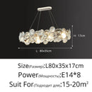 Axyaa Crystal Chandelier: High-end Modern Luxury Lighting for Living Room & Bedroom
