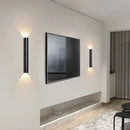 Axyaa 12W LED Wall Sconces - Up and Down Indoor Wall Lamps for Living Room and Bedside, Aluminum