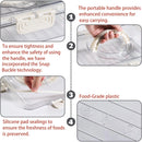 Axyaa Spice Tray with Lid & Handle: Divided Serving Box for Snacks & Charcuterie