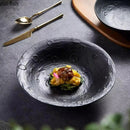 Axyaa Matte Ceramic Deep Plate Set - Restaurant Quality Tableware