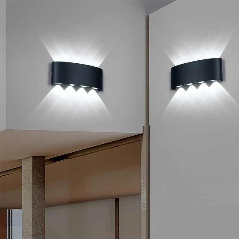Axyaa Nordic Outdoor LED Wall Lamp for Modern Home Lighting