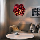 Axyaa Luxe Bauhinia Flower Chandelier: Decorative LED Lighting Fixture for Bedrooms & Clothing Stores