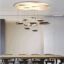 Luxury Silver LED Mercury Glass Pendant Lamp Axyaa Collection