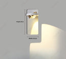 Axyaa LED Full-spectrum Wall Lamp, Rotatable Living Room Bedroom Lighting