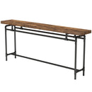 Axyaa Extra Long Wood Console Table for Living Room and Entryway