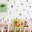 Axyaa Tree Bedroom Backsplash Wall Decals - Vinyl Waterproof DIY Wall Stickers