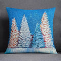 Axyaa Oil Painting Pattern Pillowcase for Car Ornaments, Office, Living Room Home