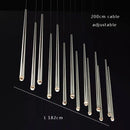 Axyaa Minimal Pendant Lights for Modern Spaces: Restaurants, Villas, Duplexes, LED Fixtures, Home Decor
