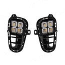 Axyaa LED Daytime Running Lights Turn Signal Headlight Fog Lamp for Kia RIO 2017-2020