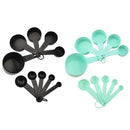 Axyaa Measuring Spoon Set - Kitchen Baking Tools - Multi-Purpose Plastic Handles