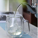 Axyaa Double Wall Glass Coffee Cup - Heat Resistant High Borosilicate Shot Glass