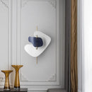 Axyaa Nordic Art Iron Wall Lamp for Living Room Study Bedroom Lighting