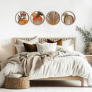 Axyaa Wooden Wall Art: Farmhouse Bohemian Country Yard Decoration - Western Theme