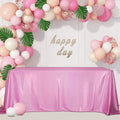 Axyaa Sparkle Glitter Table Cloth for Parties, Rectangle, Waterproof & Stain Resistant