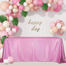 Axyaa Sparkle Glitter Table Cloth for Parties, Rectangle, Waterproof & Stain Resistant