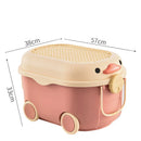 Axyaa Kids Toy Storage Box: Large Capacity Household Organizer for Snacks, Clothes, and More