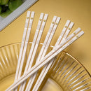Axyaa Reusable Korean Chopsticks Set - Non Slip Easy to Use