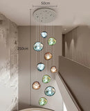 Axyaa LED Ceiling and Suspension Lamps for Modern Living Room and Stairs