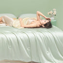 Axyaa Water Washed Ice Silk Cooling Comforter