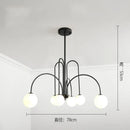 Axyaa Copper Magic Bean Pendant Light: Modern Designer Chandelier for Various Spaces