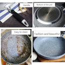 Axyaa Ceramic Non-Stick Wok Frying Pan for Induction Cooker and Gas Stove