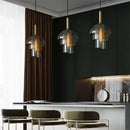 Axya Glass Pendant Lights: Modern Industrial Vintage Hanging Light Fixtures