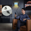 Axya Rechargeable LED Wall Lamp with USB Phone Power Bank