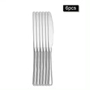 Axyaa 30-Piece Stainless Steel Cutlery Set - Ideal for Restaurants and Hotels