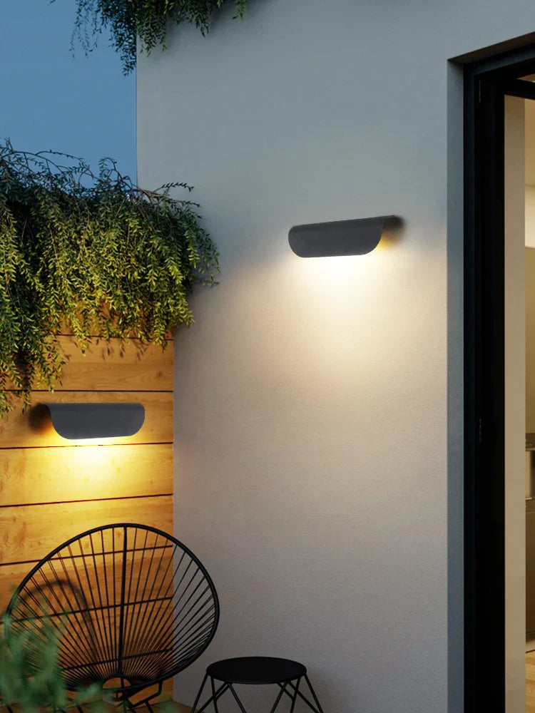 Axya Outdoor LED Wall Lamp | Waterproof Garden Lighting for Courtyard & Balcony