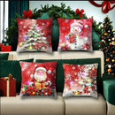 Axyaa LED Light Luminous Pillowcase - Christmas Decoration & Sofa Cushion Cover
