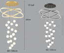 Axyaa Nordic Chandeliers Dining Room Pendant Lights Ceiling Hanging Lamps Home Decor
