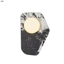 Axyaa Luxury Marble LED Wall Sconce White Glass Modern Wall Light