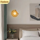 Axyaa Glass UFO Wall Lamp for Elegant Bedroom and Corridor Decor