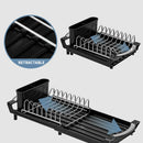 Axyaa Kitchen Dish Rack: Multifunctional Cup Chopsticks Drain Holder for Kitchen Organizers