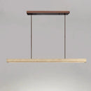 Axyaa Stone Chandelier Pendant Light - Travertine Kitchen Island Lamp