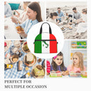 Axyaa Italia Flag Insulated Lunch Bag with Adjustable Strap Thermal Lunch Box