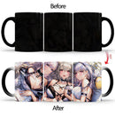 Axyaa Ceramic Color Changing Coffee Mug - Sexy Girl Design - Thermal Cup