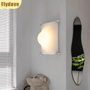 Axyaa French Cream Style Wall Lamp for Minimalist Living Room