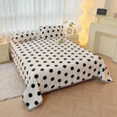 Axyaa Panda Print Milk Velvet Queen Size Blanket - Soft & Warm Flannel Sofa Throw