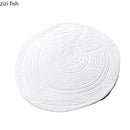 Axyaa 9.5" Ceramic Dinner Plate - Restaurant Quality Steak & Dessert Plate