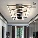 Axyaa Nordic Modern Ceiling Light Dimmable LED Fixtures for Home Decor