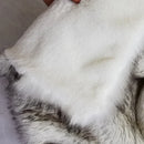 Axyaa Luxury Fox Fur Blanket: Soft & Fluffy Faux Fur Throws for Sofa Bed