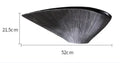 Nordic Resin Vase Fan-shaped Decoration Modern Abstract Crafts for Home Decor by Axyaa