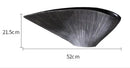 Nordic Resin Vase Fan-shaped Decoration Modern Abstract Crafts for Home Decor by Axyaa