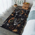Axyaa Handsome Mage Cat Pattern Carpet Mat for Stylish Room Decor