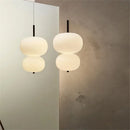 Axyaa Nordic Glass Pendant Lights - Simple Chandelier for Home Decor
