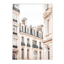 Axyaa French City Street Canvas Painting Nordic Wall Art Print for Home Decor