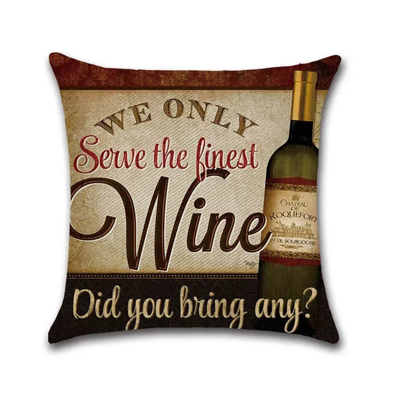 Axyaa Retro Style Cushion Cover for Home Decor and Party Bar Sofa