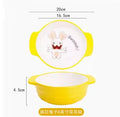 Axyaa Children's Ceramic Rice Bowl with Two Ears